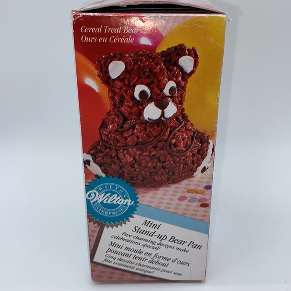 Wilton Mini Stand Up Bear Pan Birthday Cake Baking 2105-489 - Picture 4 of 11